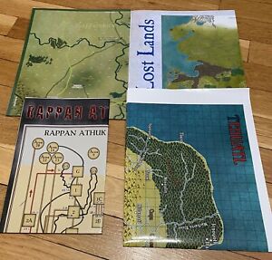 D&D: The World of the Lost Lands, The Midderlands, Rappan Athuk Tehuatl Map Lot