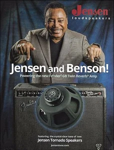 Altavoces George Benson Jensen Tornado en Fender GB Twin Reverb Amp 8 x 11 anuncio - Imagen 1 de 3