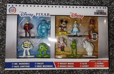Disney Pixar Figures Nano Metalfigs 10 Pack Die Cast Metal Collectors Set NEW - Image 1 of 4