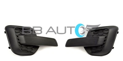 NEW FRONT BUMPER FOG LIGHT HOLE COVER GRILLE SET FOR 2010-2015 CHEVROLET EQUINOX - Image 1 of 4