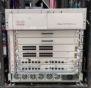 Cisco ASR 9006 V2 2x RSP440-SE 2x 24X10GE-SE Router Configuration 3Y WARRANTY - Picture 1 of 2