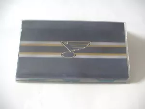 ST. Louis Blue Hockey  Vinyl checkbook cover - Picture 1 of 2