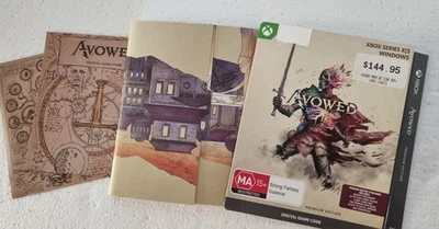 (NO STEELBOOK) Avowed Xbox Premium Edition XBox Series X|S PC Game READ - image 1 of 2
