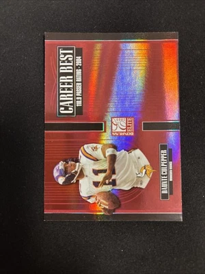 2005 Donruss Elite - Career Best Daunte Culpepper #CB-13 /1000 - Image 1 of 2