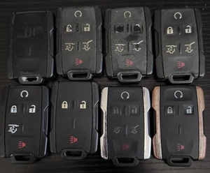 8 OEM CHEVY GMC YUKON TAHOE SUBURBAN 3B 4B 5B 6B ENTRY REMOTE FOB M3N-32337100 - Picture 1 of 4