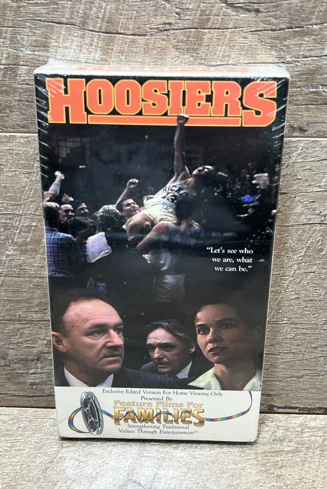 Hoosiers (1986) - (VHS, 1994) - GENE HACKMAN - Brand NEW Factory Sealed! - Image 1 of 4