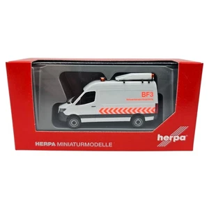 Herpa 1:87 093880 MB Sprinter 18 BF3 Schwertransportbegleitung Neu BF3 - Bild 1 von 5