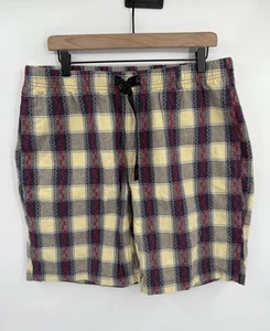 Pantaloncini con cintura Gramicci OG modello tribale a quadri taglia XL outdoor Gorpcore - Foto 1 di 6