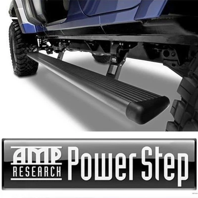 18-23 Jeep Wrangler JL 4dr AMP Research Power Retracting Side Step Running Board Foto 1 de 4