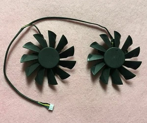 Paar Lüfter Kühler Lüfter für MSI R6970 R7970 N580GTX PLA09215B12H 87mm Grafikkarte - Bild 1 von 4