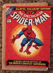Marvel Treasury Edition #1 The Spectacular Spider-man 1974 With Original Shippin - Picture 1 of 10