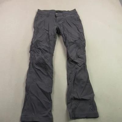 Prana Pants Womens 2 Cargo Pockets Straight Leg Casual Outdoors Gray - Image 1 of 4