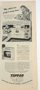 Vintage 1943 Tappan Gas Ranges Visualite Oven Print Ad - Picture 1 of 7