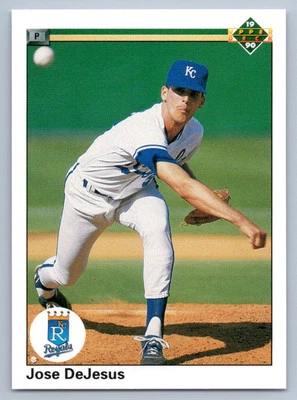 1990 Upper Deck Jose DeJesus #255 Kansas City Royals - Image 1 of 2