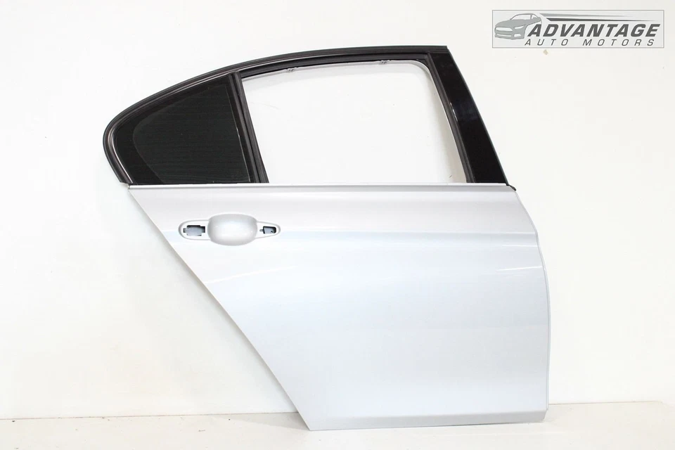 2016-2018 BMW 330E F30 REAR RIGHT DOOR SHELL PANEL GLACIER SILVER METALLIC OEM - Image 1 of 4