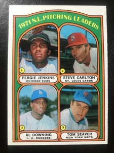 Tom Seaver / Carlton / Jenkins 1972 Topps Vintage Baseball Card #93 LDRS SHARP!! - Picture 1 of 2