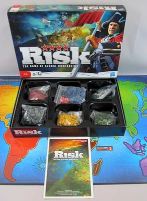 Risk Board Game Hasbro 2010 Game of Global Domination Strategy 2-5 Players 10+ - Image 1 of 4