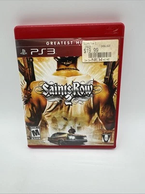 Saints Row 2 (Sony PlayStation 3, 2008) PS3 Greatest Hits CIB Completo con Manual Foto 1 de 4