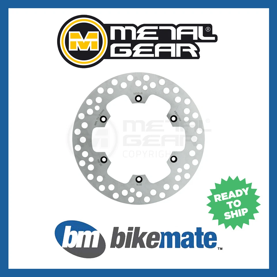 MetalGear Brake Disc Rotor Rear for KAWASAKI KLX 400 SR 2003 2004 - Image 1 of 1