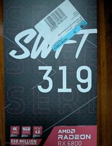 XFX SWFT 319 AMD Radeon RX 6800 16 GB GDDR6 scheda grafica - Foto 1 di 4