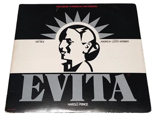 Andrew Lloyd Webber Evita Vinyl Record Premiere American - EX Double LP - Picture 1 of 5