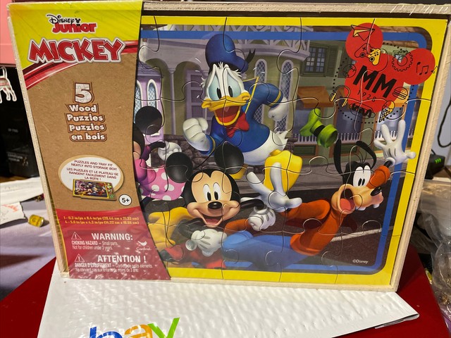 Educa borras Los Colores Mickey And Friends Wooden Puzzle Golden