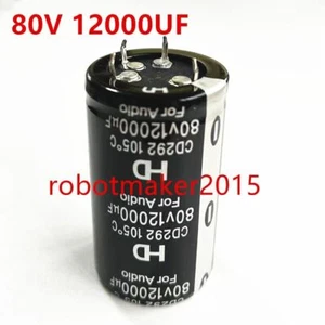 SNAP-IN 12000uF 12000mfd 80V 35*70 Electrolytic Capacitor For Audio - Picture 1 of 4