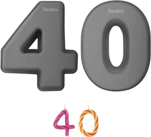 Ducodocu Silicone Number Cake Pan Large 3D Number Cake Mold Baking Forms - Picture 1 of 8