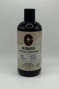 Dr. Squatch Men's Natural Conditioner Cool Citrus 12 FL OZ New Sealed OLD LABEL! - Picture 1 of 3