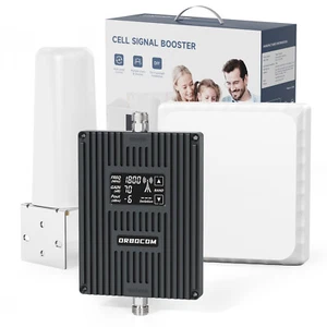 Amplificateur de signal de téléphone portable 4G 5G 800/900/1800/2100/2600 MHz amélioration données vocales - Photo 1/9