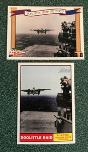 Jimmy Doolittle Bombs Japan   Non Sport  Cards,1992 issue & 2009 issue