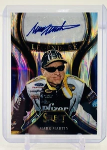 2024 Select Racing Mark Martin #LS-MMT Legendary Signature Flash Prizm Auto Card - Picture 1 of 2