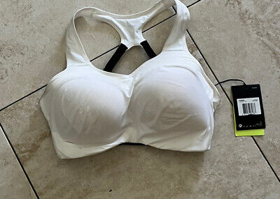 NWT Nike Pro Alpha High Support Sports Bra Womens Size S (D-E) WHITE A08982-100 • 49.99€