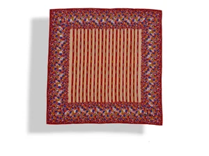 Vintage Balenciaga Silk Scarf Multicolor Made In Italy 29.50" x 30" - Picture 1 of 9