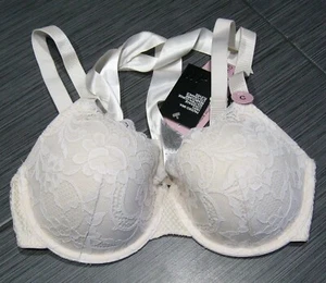 H&M 36C Light Ivory  Bra Underwired Padded Bra High Coverage Brand New w/Tag - Picture 1 of 2