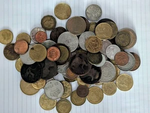 Random Lot / World Coin / Job Lot / Foreign Coin / Lot of Old Coins (Lot 2) - Picture 1 of 1