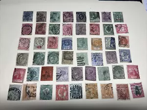 50 francobolli classici del Commonwealth misti non controllati usati (lotto 2 file 112) - Foto 1 di 5