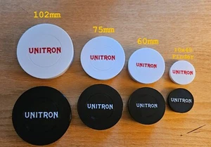 Unitron Replica Dust Caps/Lens Covers (102mm, 75mm, 60mm, 10x40) - Picture 1 of 4