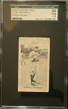 1910 T209 Contentnea Photo Series Wehrell Anderson SGC 1.5