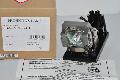 Lámpara proyector Sanyo POA-LMP117-BT1 - sin cortocircuitos Foto 1 de 4