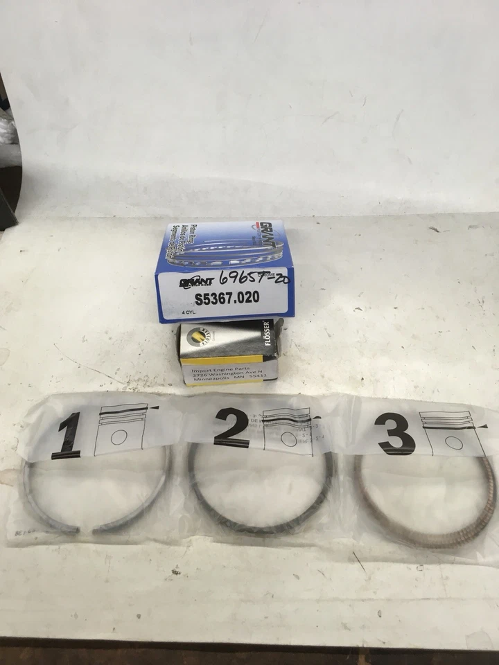 JUEGO DE ANILLOS DE PISTÓN PARA MAZDA CX7 2260cc 87,4 mm DOHC TURBO 2007-2009 021-6965T-020  Foto 1 de 1