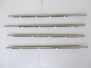 DOOR BELT WEATHER STRIP MOLDING SEAL SET For~2008~2009~2010~11~2012 Honda Accord - Bild 1 von 5