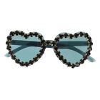 Outdoor Kawaii Rhinestone Sunglasses & Clear Glasses-GQ
