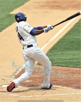 Foto Original Dexter Fowler Chicago Cubs Varios Tamaños Foto Arte Serie Mundial 2016  Foto 1 de 3