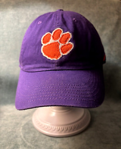 Clemson Tigers Baseball Cap Purple w Paw Nike Heritage 86 Adjustable Hat NWOT