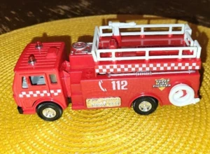1/43 scale diecast plastic fire truck unique vintage - Picture 1 of 6