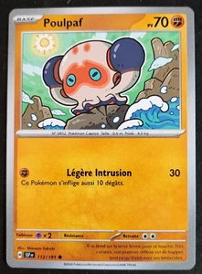 POULPAF Light Intrusion 70Pv 112/191 Pokémon Card FR New - Picture 1 of 2