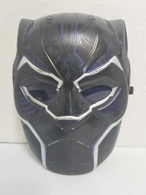 Máscara Pantera Negra SOLO Juvenil Plástico Rígido Rubí Halloween Disfraz Marvel Foto 1 de 3