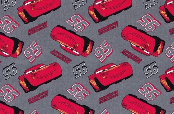 CARS and LIGHTENING MCQUEEN Cotton Print by SPRINGS CREATIVE  BTY - Image 1 of 1