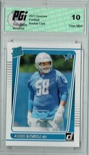 Penei Sewell 2021 Donruss Football #328 Gem Mint Rookie Card PGI 10